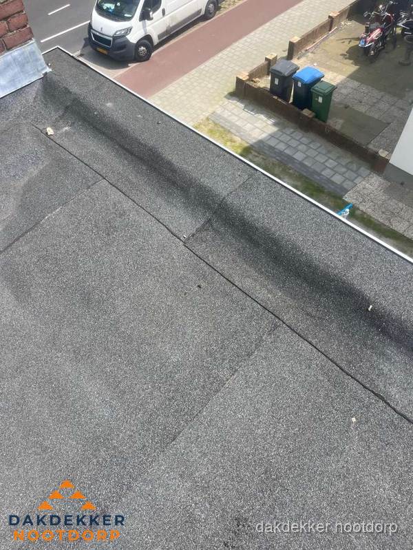 Kosten dakisolatie: plat dak met bitumen dakbedekking in Nootdorp